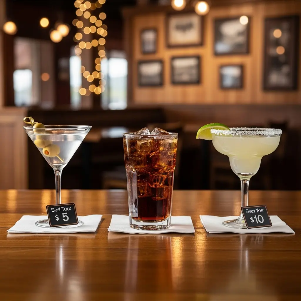 Soft drinks and iced tea