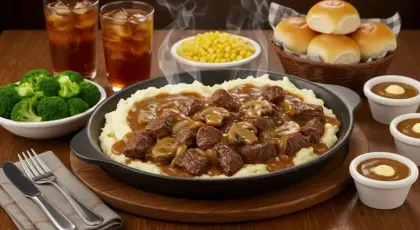Family Sized Beef Tips