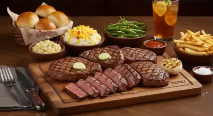 Family Sized Sirloins at Texas Roadhouse