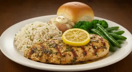 Herb Crusted Chicken at Texas Roadhouse