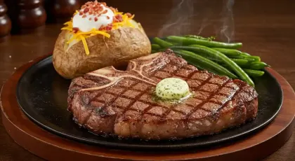 Porterhouse T-Bone at Texas Roadhouse