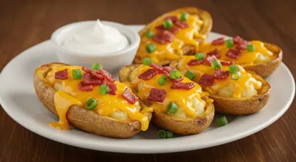 Tater Skins at Texas Roadhouse